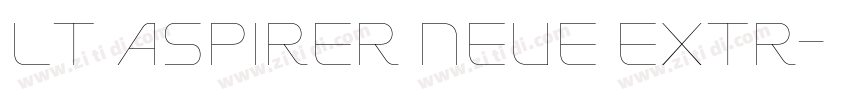 LT Aspirer Neue Extr字体转换